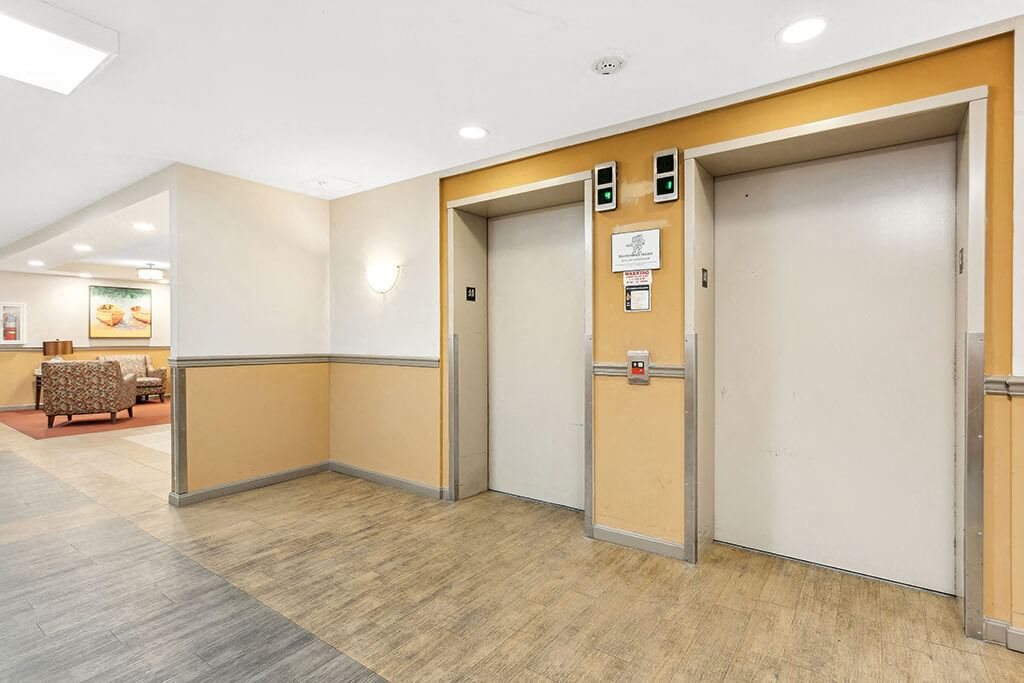 Elevators at Fairbrooke Senior Apartments in Aberdeen MD